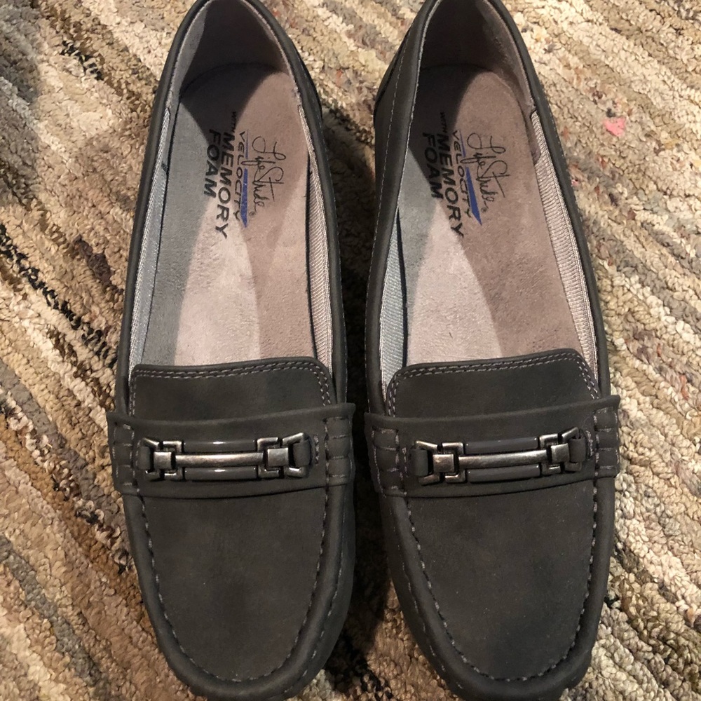 Life Stride memory foam loafers